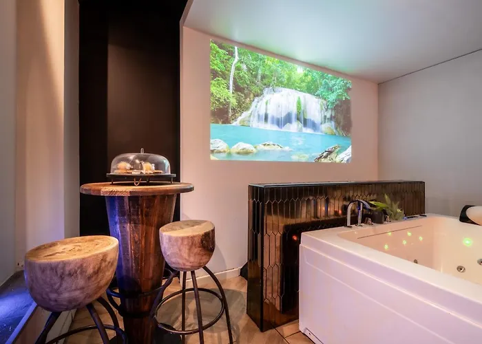 Avec Jacuzzi Prive Ideal Seul Ou Couple - Maison Carre *